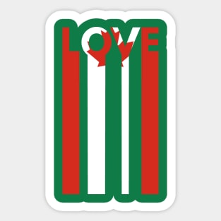 Love is Love Long Minimalist Sticker